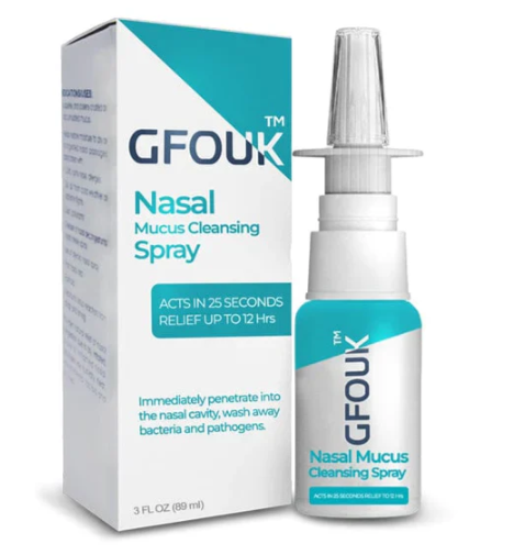 Spray nasal para rinitis sinusitis o alergias