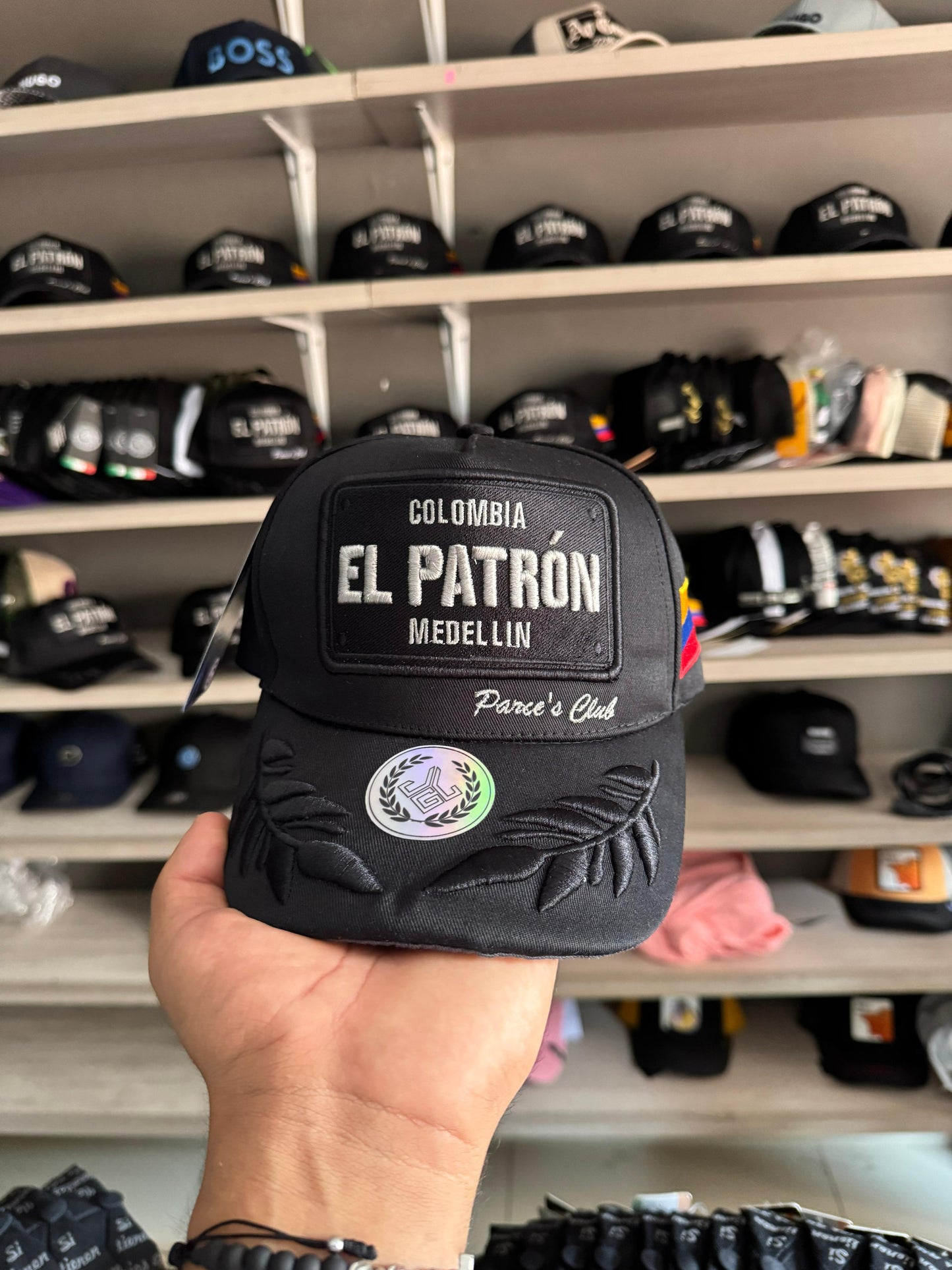 Gorra bélica el patron Medellín