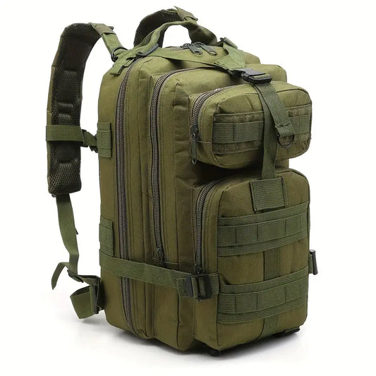 Morral táctico verde militar 30L